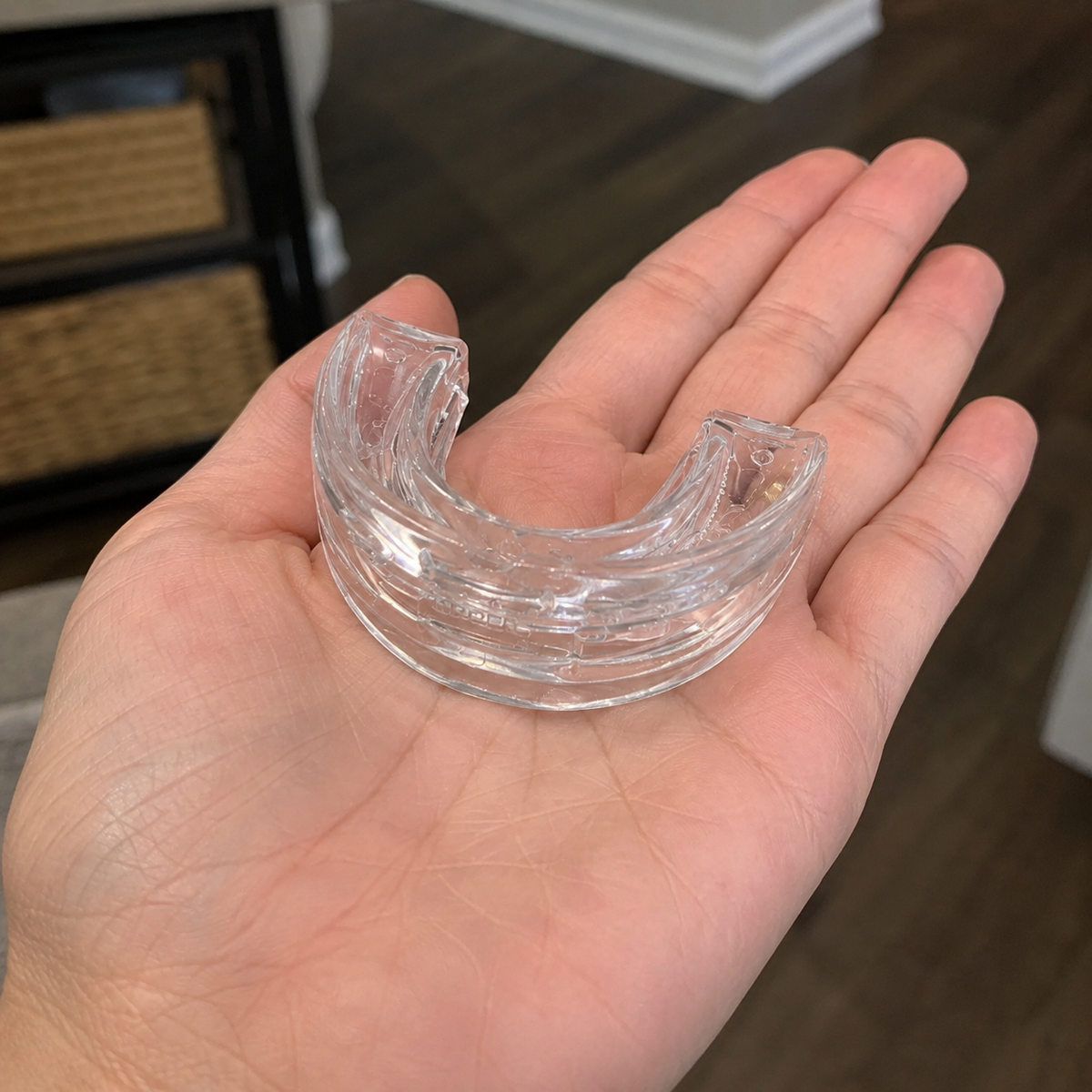 Velion SleepGuard in der Handfläche