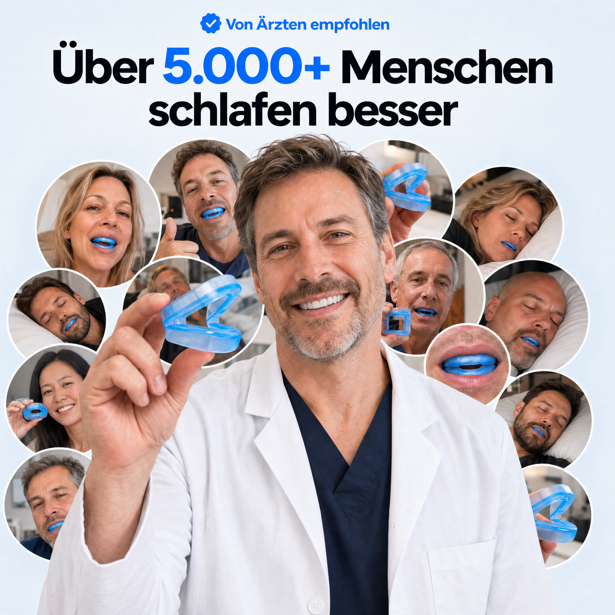 Menschen berichten von ruhigeren Nächten mit Velion SleepGuard