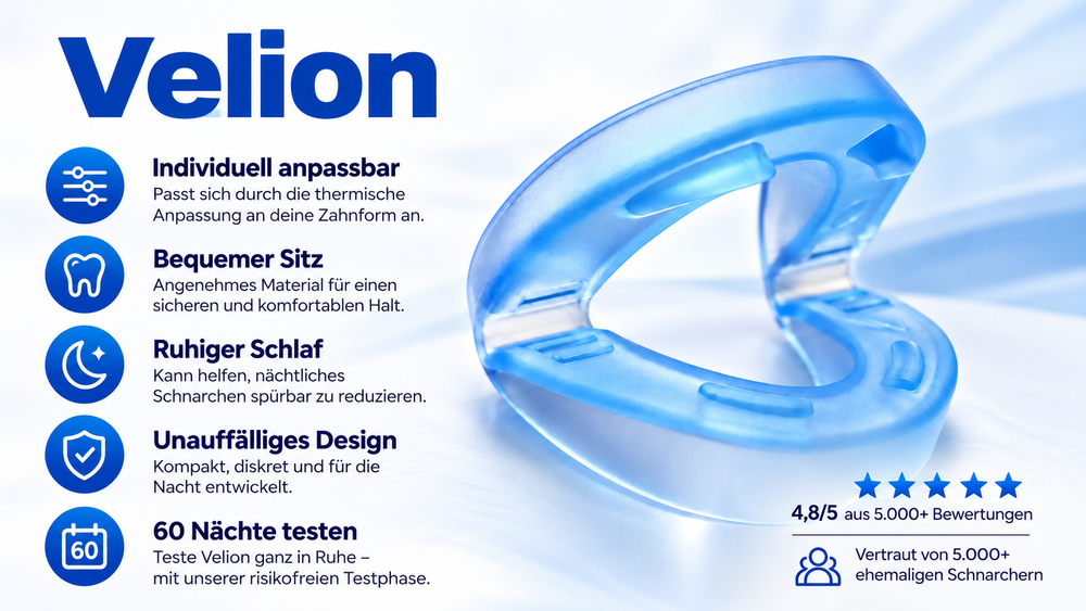 Velion SleepGuard als individuell anpassbare Lösung